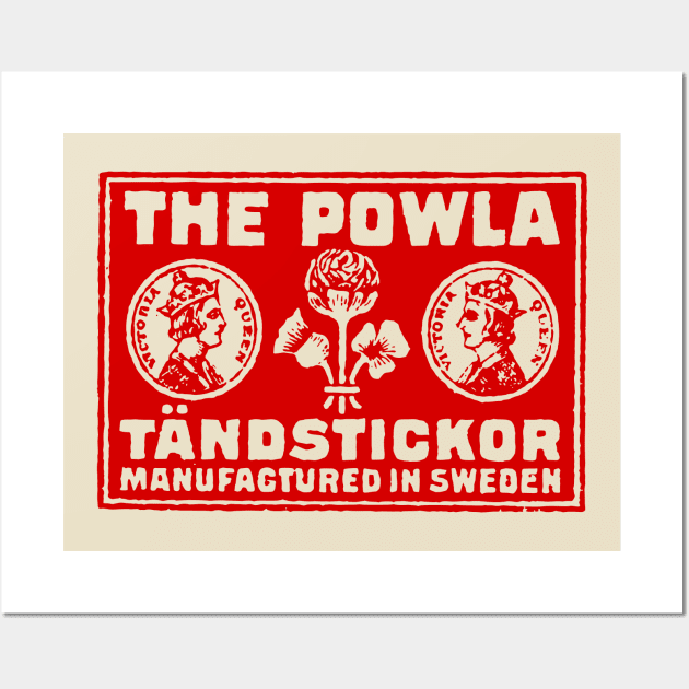 The Powla Matchbook Wall Art by Yeaha